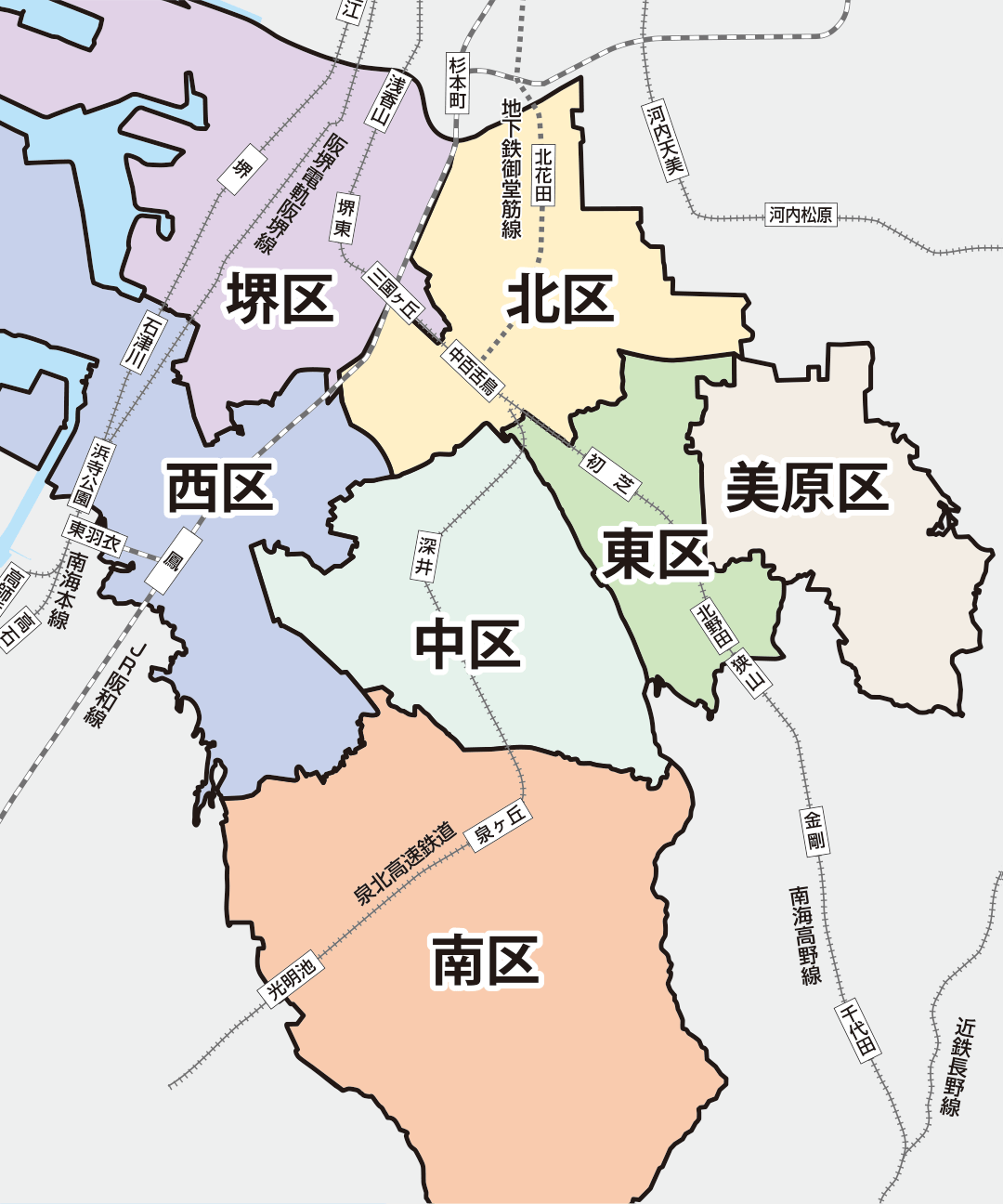 堺市の人口